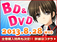 BD&DVD　2013.8.28 wed　全巻購入特典も決定！！詳細はコチラ
